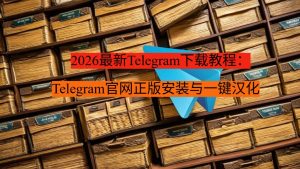 2026最新Telegram下载教程:Telegram官网正版安装与一键汉化